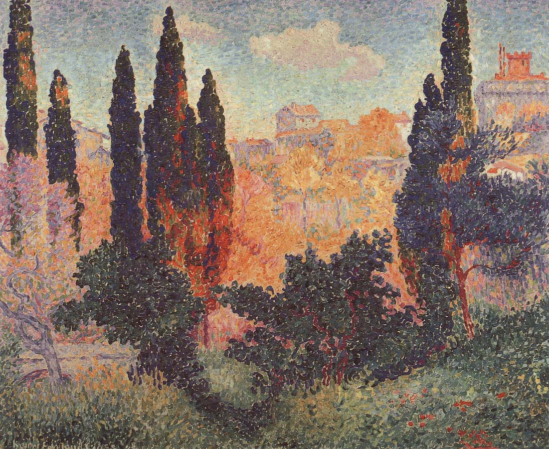 Cypresses at Cagnes